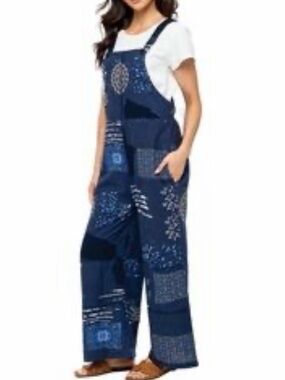 Yak & Yeti Patchwork Overalls
